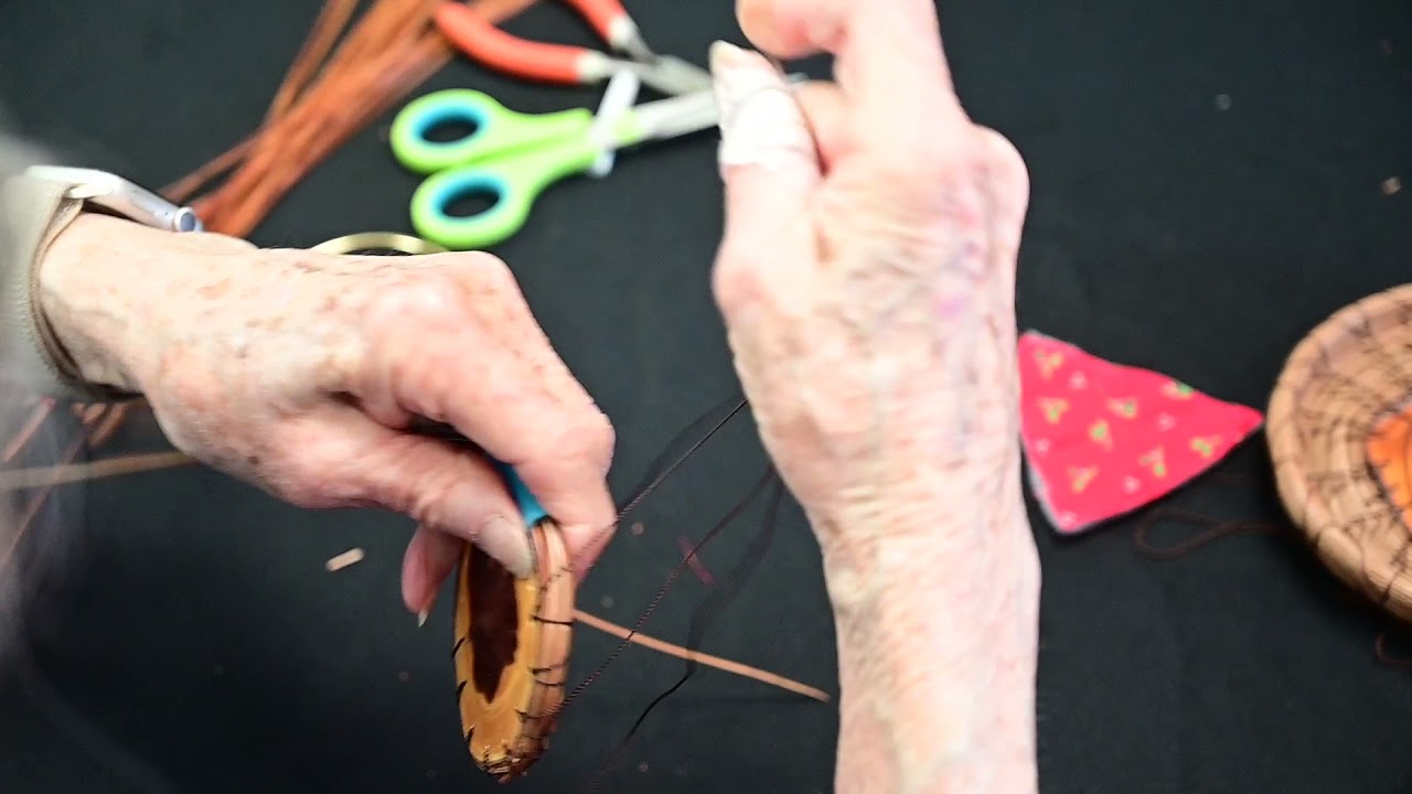 Pine Needle Basket Weaving Tutorial Part 2
