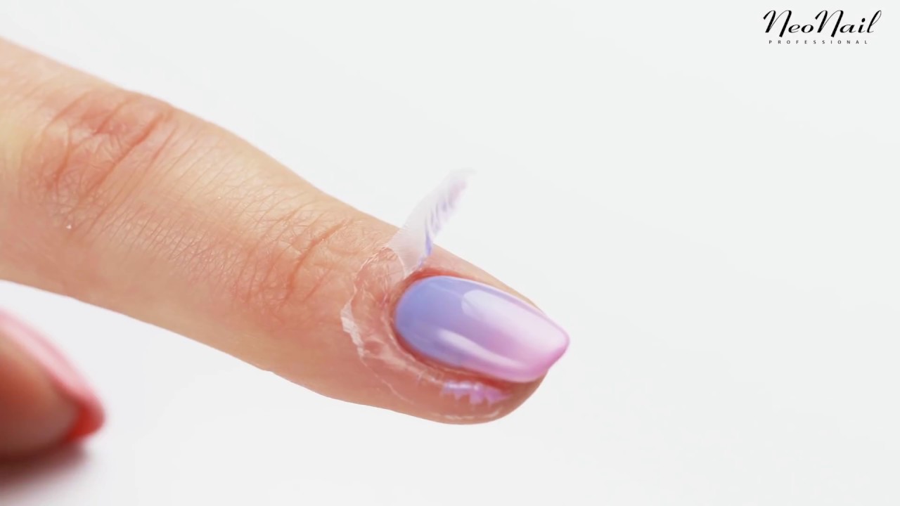 Nowość NeoNail  Tutorial - Guma Peel Off. Jak wykonać ombre z gumą peel off?