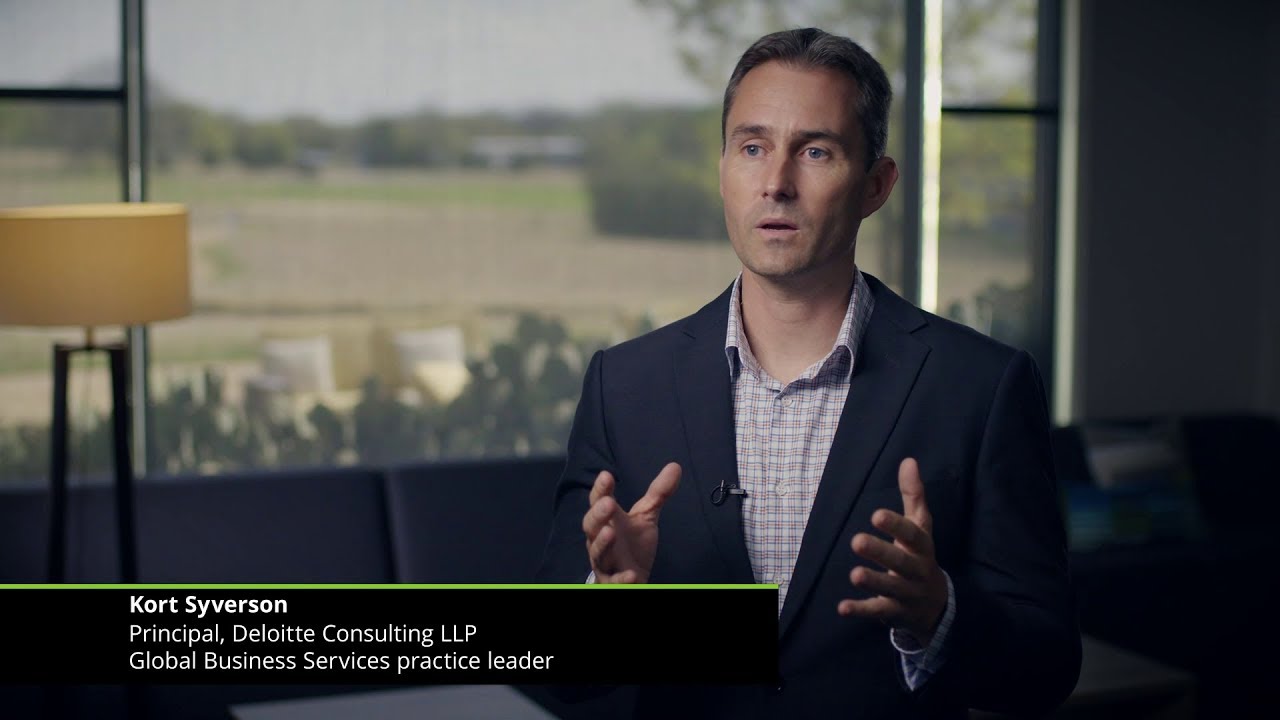 What does maturity look like for global business services (GBS)?
