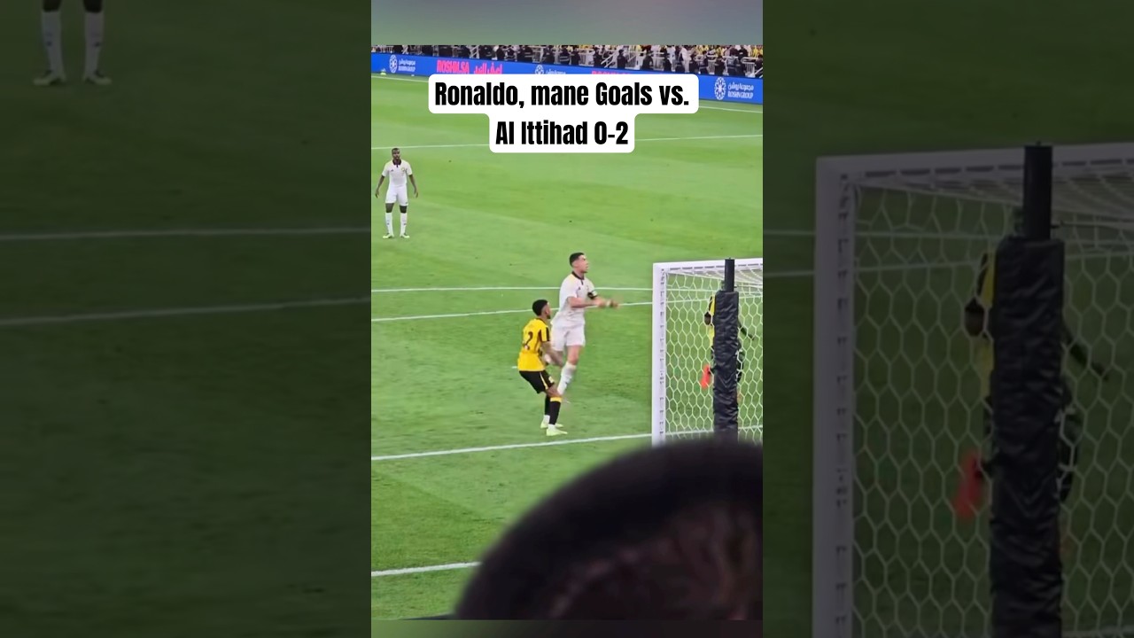 Cristiano Ronaldo Goal vs. Al Ittihad 0-2