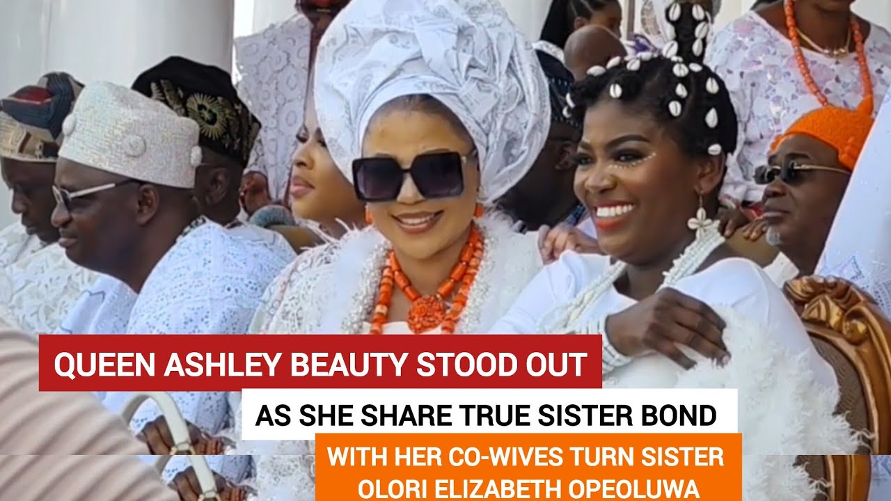 JUST LIKE SISTER! OONI WIFE QUEEN ASHLEY & OLORI ELIZABETH SHARE THEIR BEST FRIEND MOMENT@AJE FEST