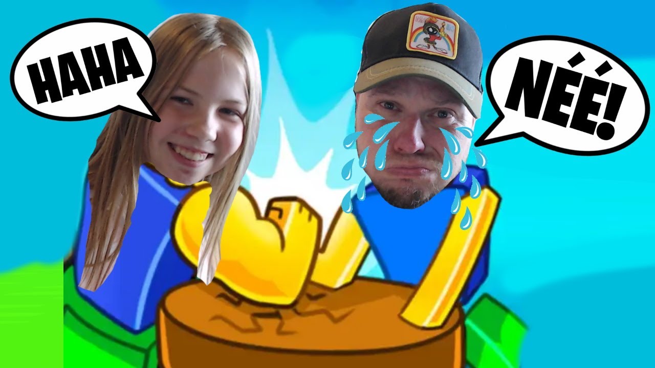 BARUNKA MĚ PORAZILA V P&Aacute;CE 💪 Arm Wrestle Simulator 🐾 tNo