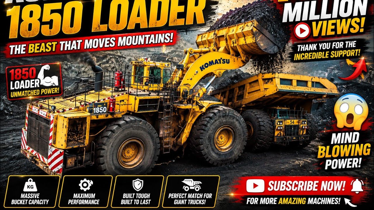 Loading big – the world’s biggest front-end wheel loaders-1850