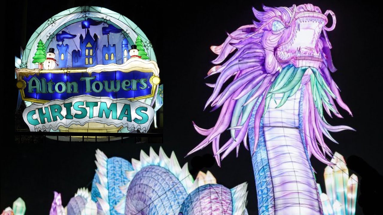 Alton Towers LIGHTOPIA Christmas Wonderland