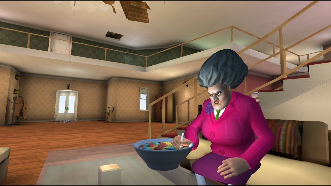 Scary Teacher 3D Trouble In a bowl