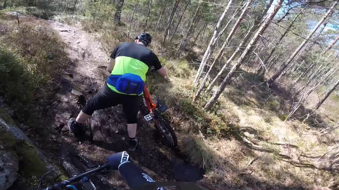 MTB Gömmaren svart/vit ”Skatan” 2018-05-05