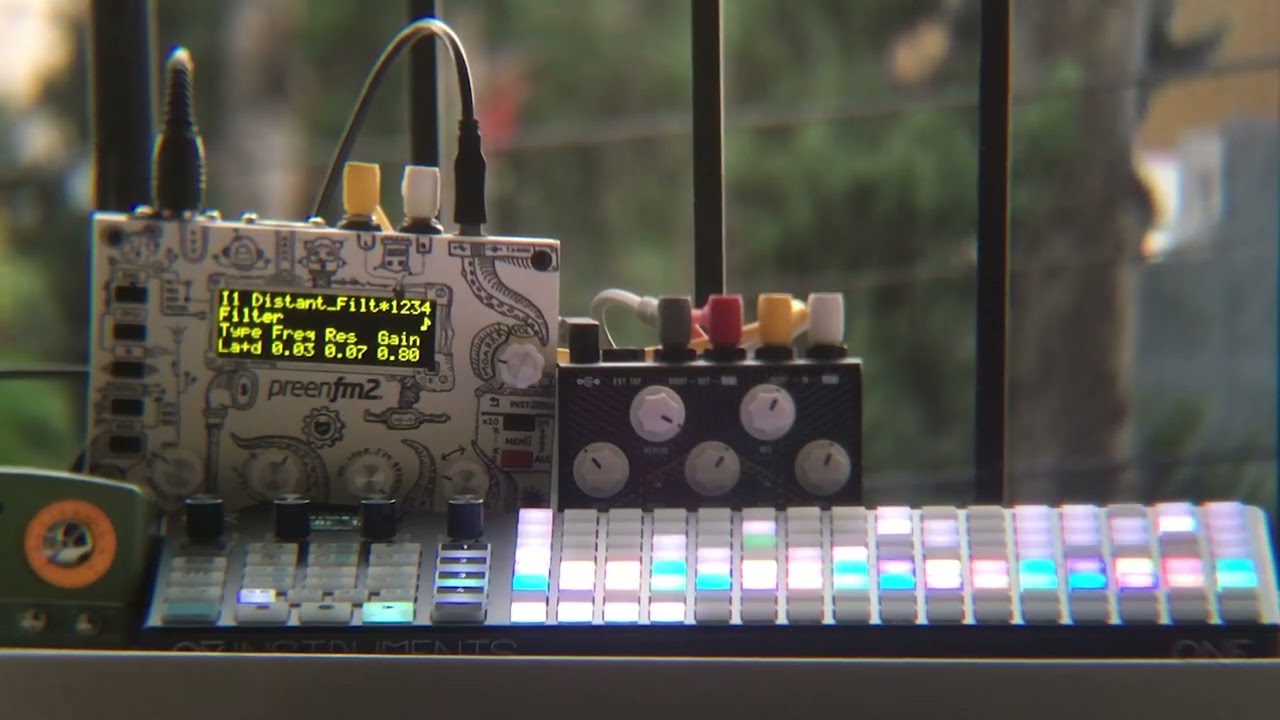OxiOne sequencer + Preenfm2 + prismII