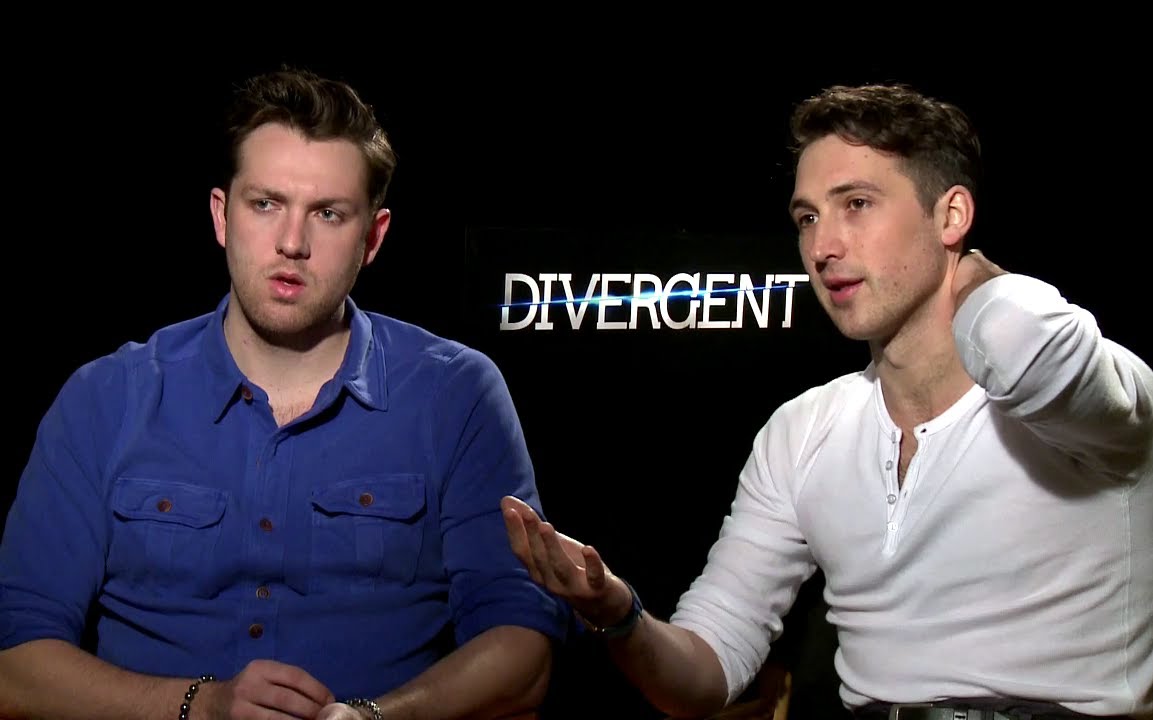 Ben Lloyd-Hughes & Christian Madsen Interview - Divergent (2014) JoBlo.com HD