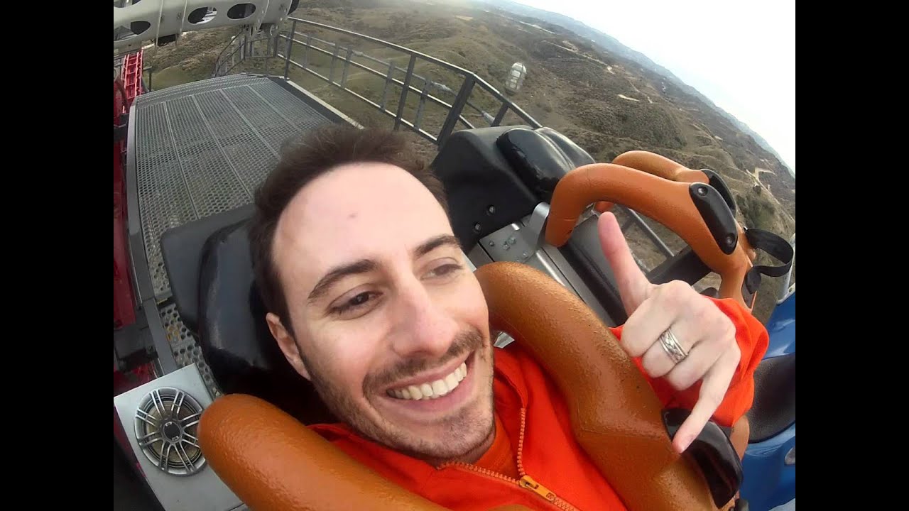 Roller Coaster X2 - Six Flags Los Angeles - California