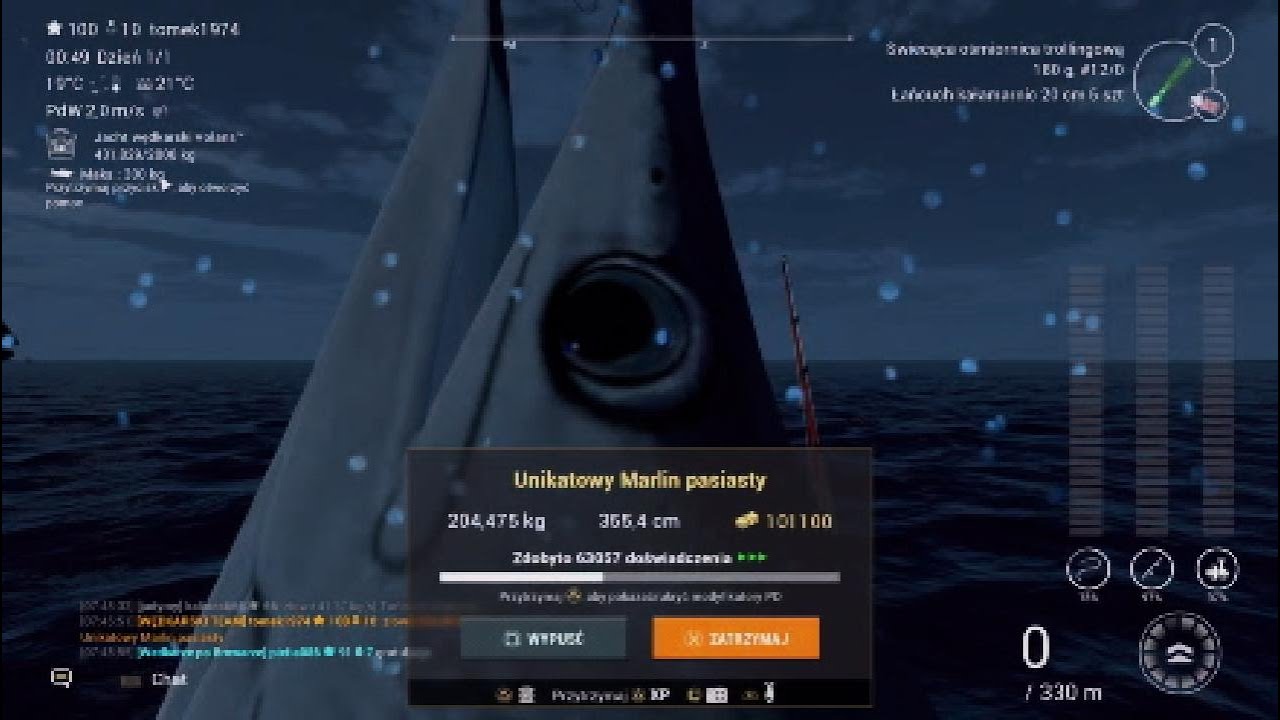 Fishing planet(Ps5).Unikatowy Marlin pasiasty.Kaiji no ri.Japonia.Trolling.