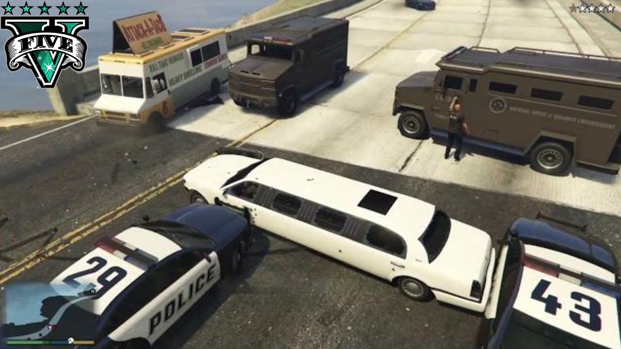 GTA 5 - BEST CAR + POLICE CHASE (STRETCH)