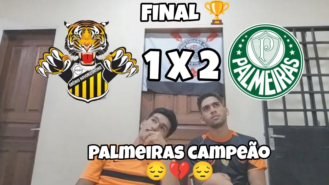 NOVO HORIZONTINO 1 X 2 PALMEIRAS - FINAL CAMPEONATO PAULISTA 2026 - PALMEIRAS CAMPEÃO 😔💔