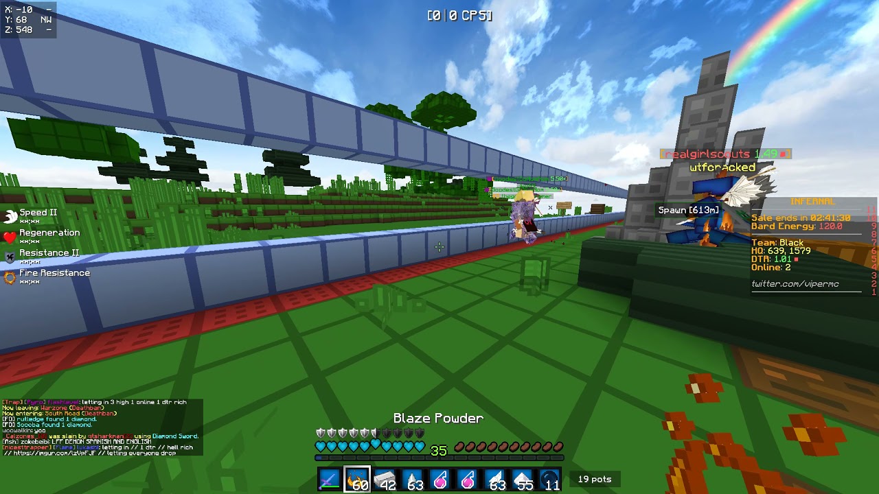 Ftop 1 AGAIN?! ViperMC Infernal