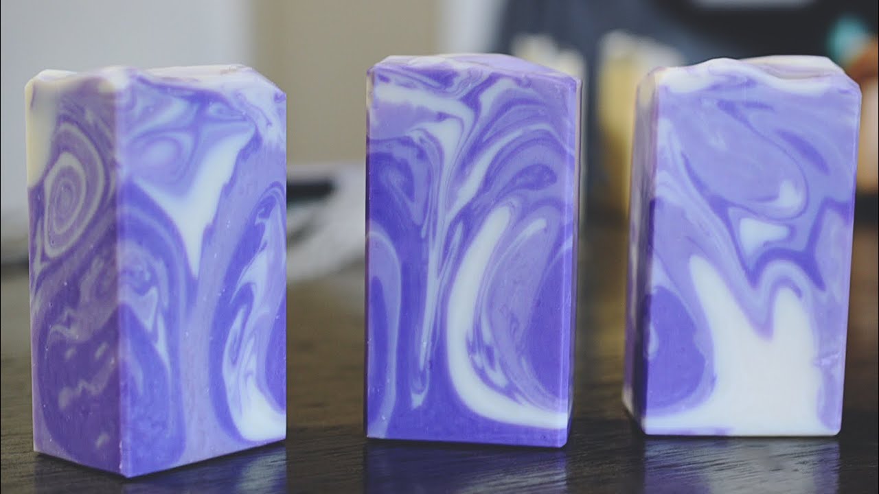Grape 🍇 Cold Process Soap Making