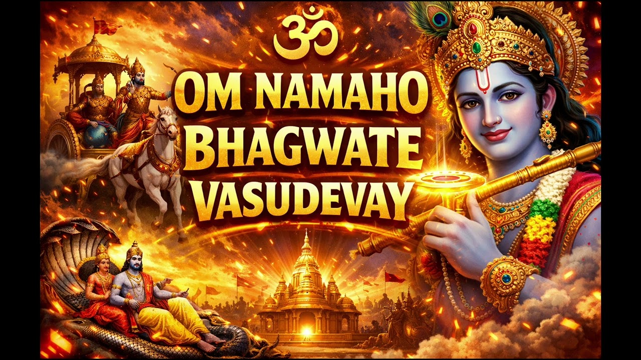 Om namaho bhagwate vasudevay 