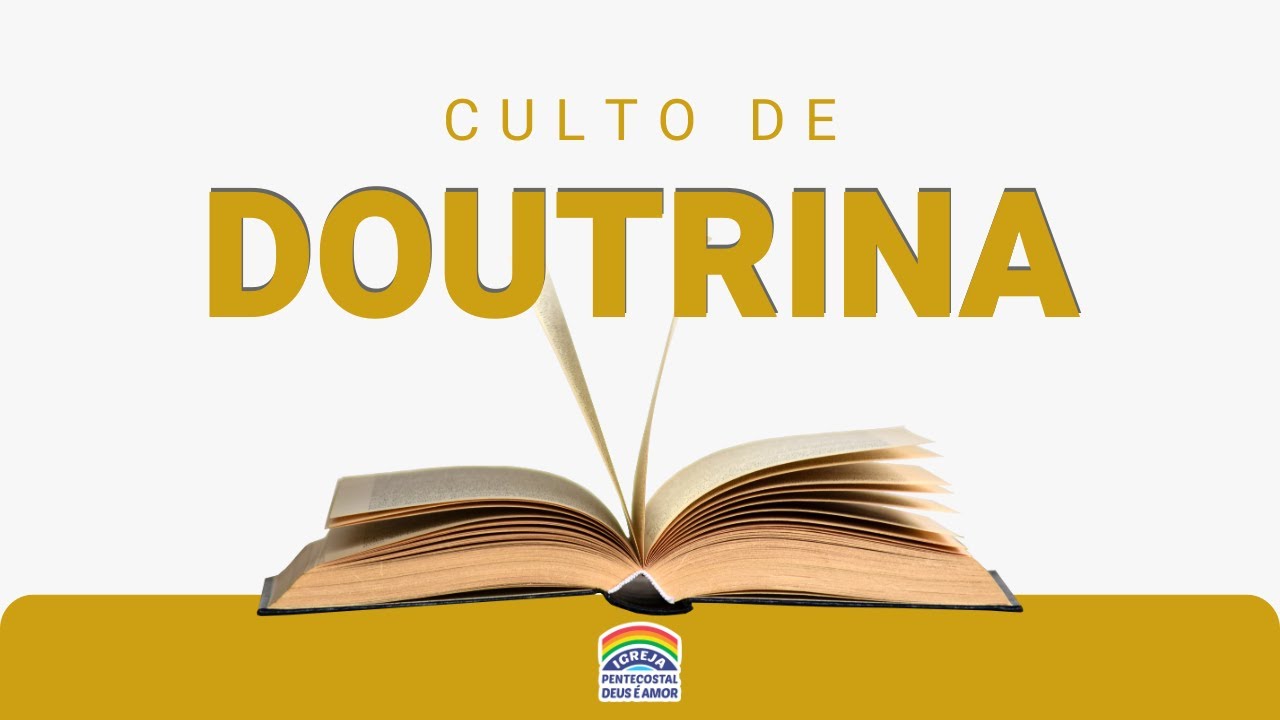 CULTO DE DOUTRINA -  PR. APOLO ALEXANDRE    TEMA: JESUS SALVA MEU LAR