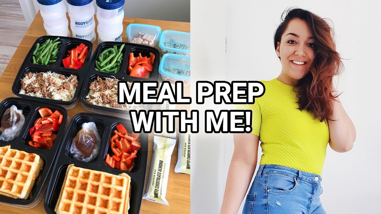 Meal Prep With Me - Afvallen: Huisgemaakte Kippensoep | Kruidige rijst & Lunch Wafels!