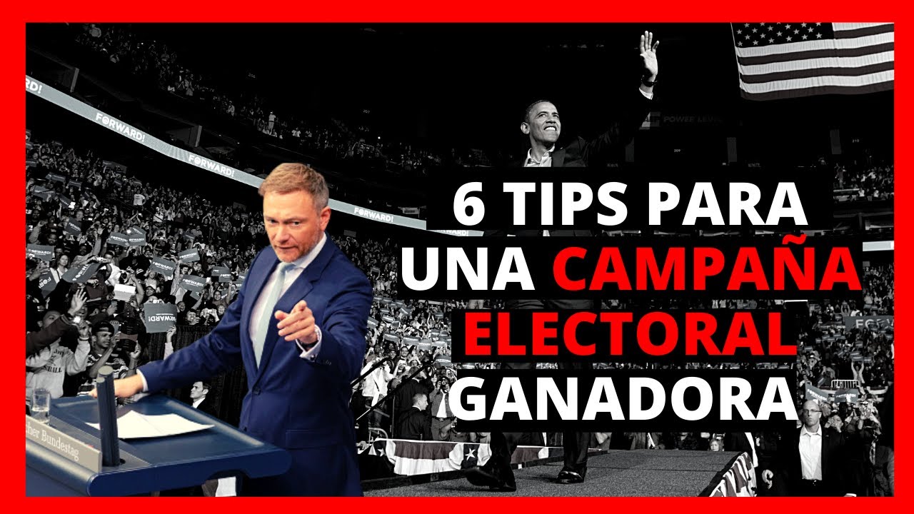 C&Oacute;MO HACER UNA CAMPA&Ntilde;A ELECTORAL  🚀
