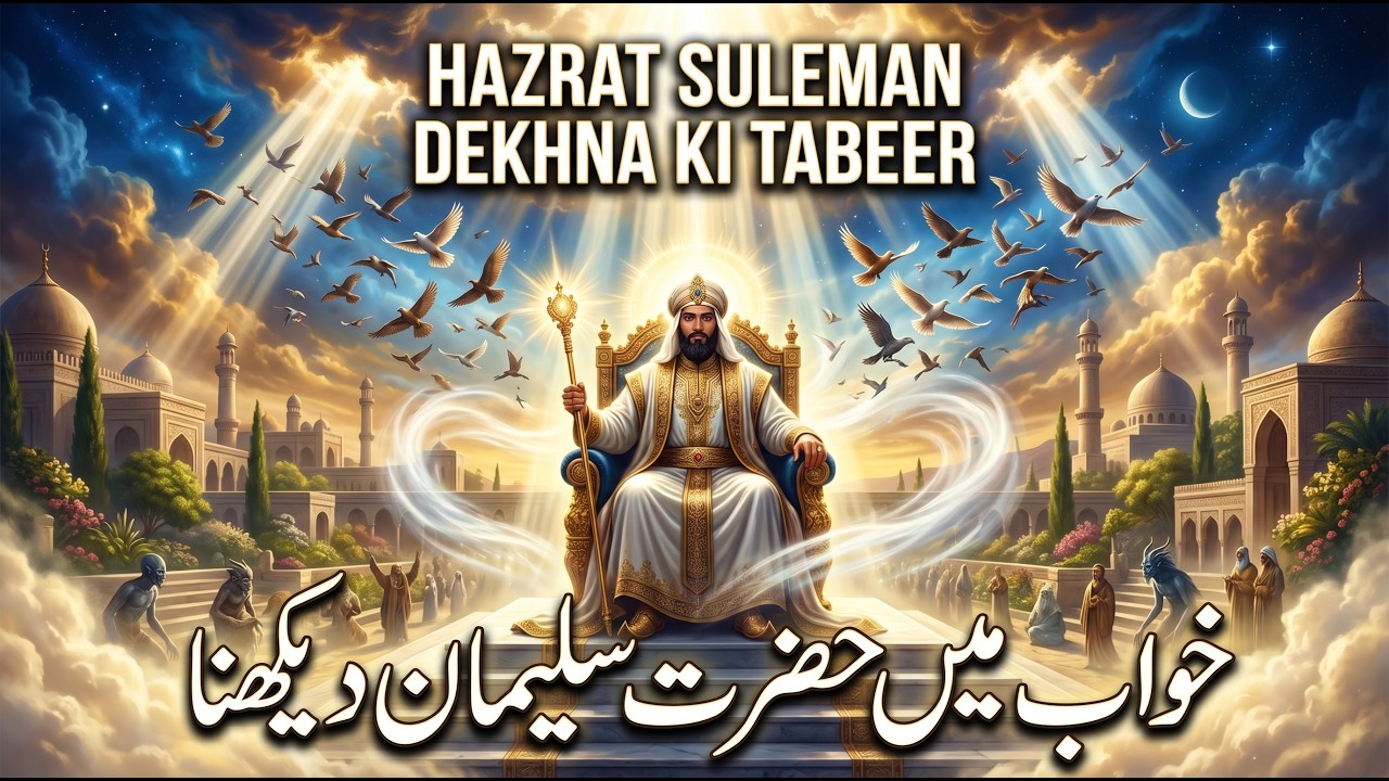 Khwab Mein Hazrat Suleman Ko Dekhna Ki Tabeer | خواب میں حضرت سلیمان کو دیکھنا | Mufti Saeed Saadi