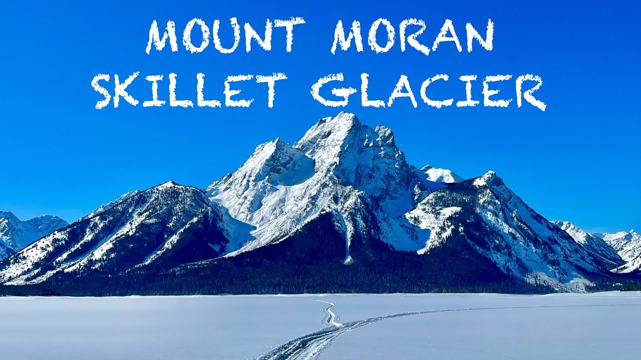 SKIING MOUNT MORAN SKILLET