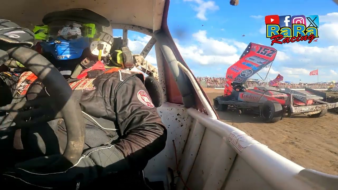 Finale onboard - Brisca F1 Stockcar FRL79 Louw de Vries RaRaRacing - Autocross Hallum 2025