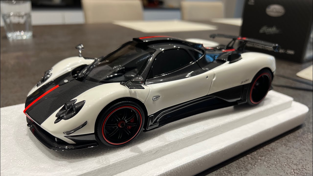Pagani Zonda Cinque 1/18 by Almost Real - Unboxing
