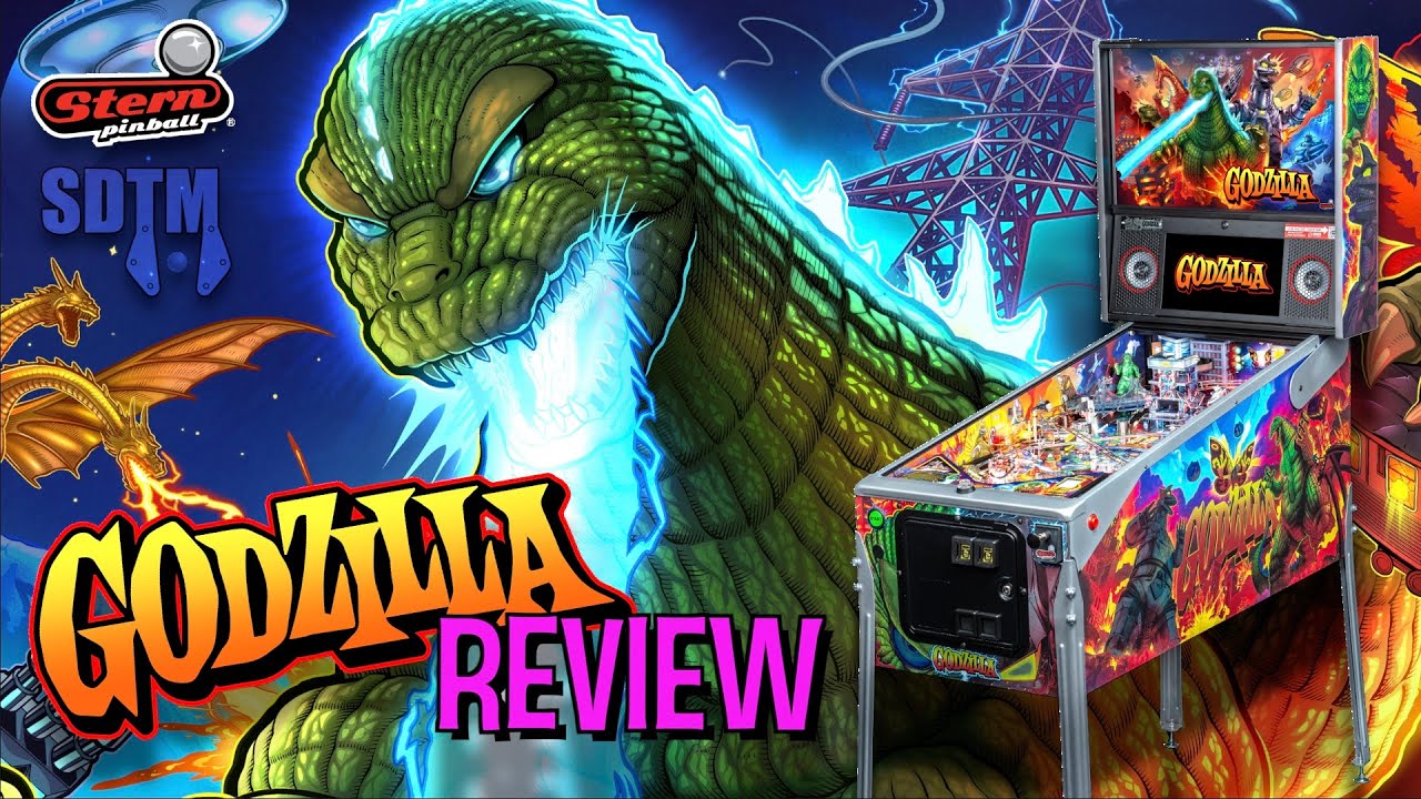 Godzilla Pinball Machine Review (Stern, 2021) SDTM