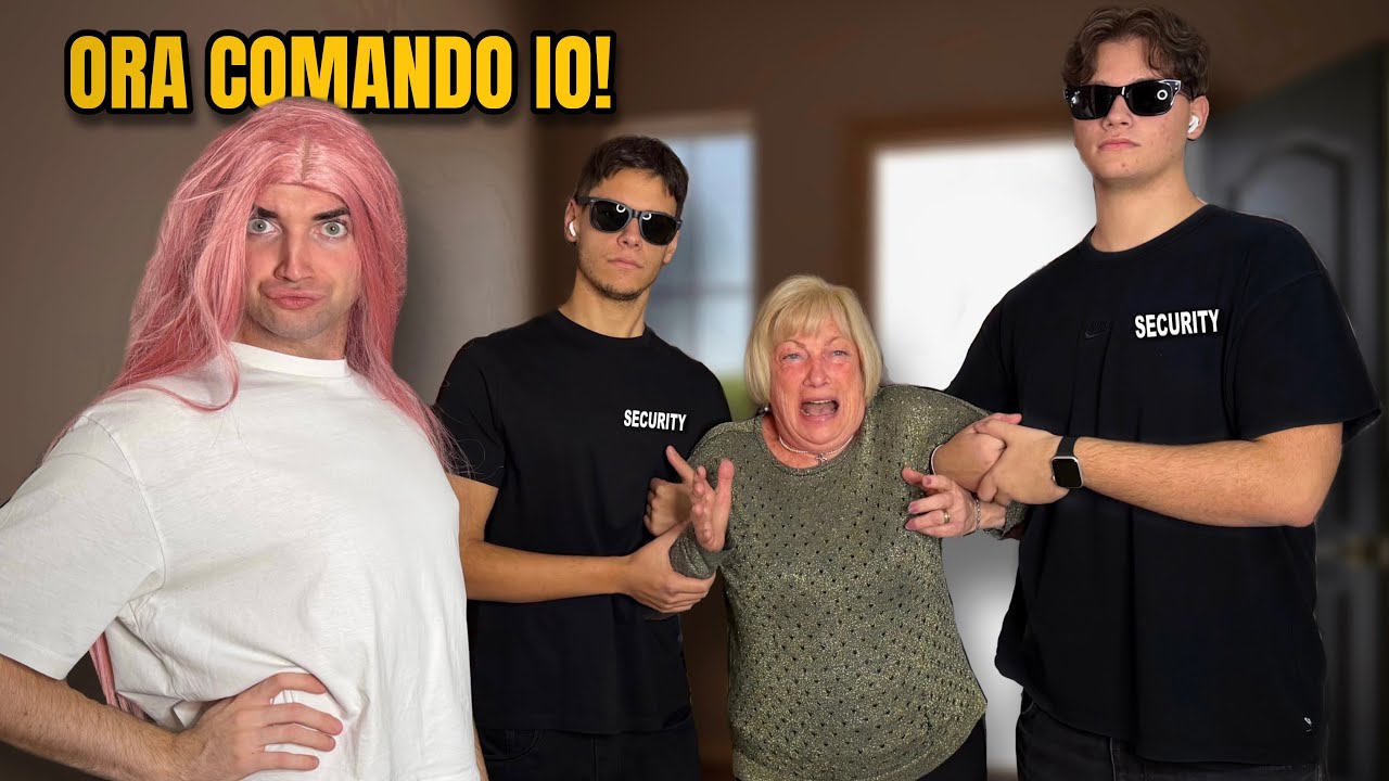 LE MIE GUARDIE DEL CORPO HANNO CACCIATO MIA NONNA DI CASA! (Finito male)