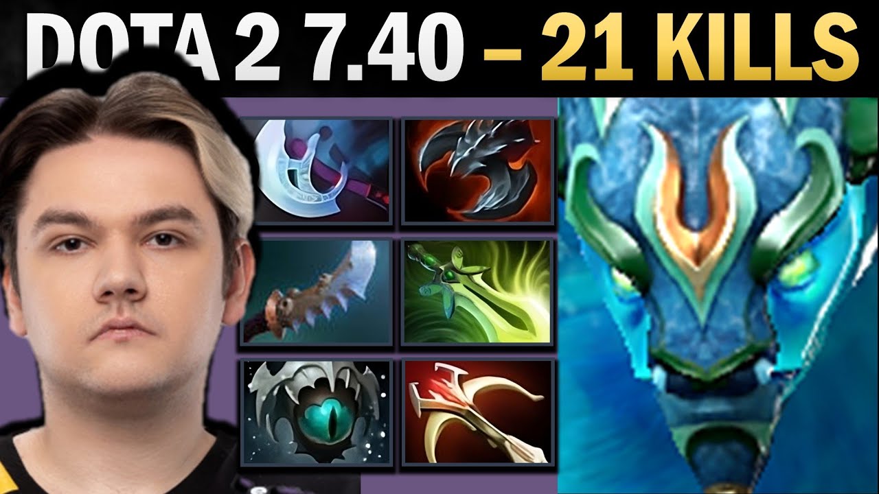 Morphling Pro Carry with Manta and Skadi - Dota Gameplay