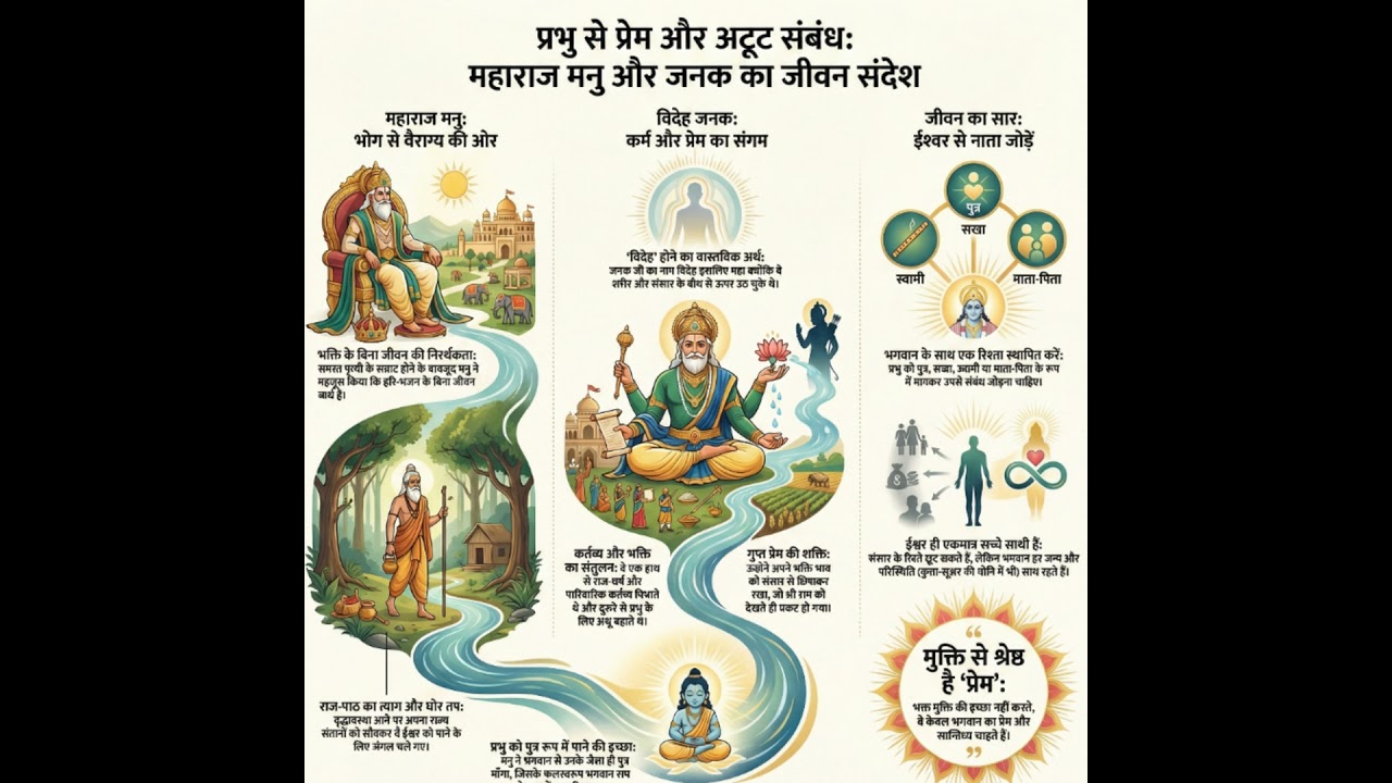 2.5 Janak Ji Ka 'Videha' Banna Aur Krishna Das Ji Ki Bhagwat: Bhagwan Ko 'Family Member' Banayein?