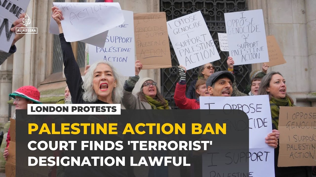 UK Court of Appeal upholds ban on Palestine Action as &lsquo;terrorist&rsquo; group
