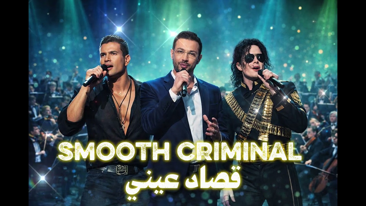 Smooth Criminal (ARABIC VERSION ORCHESTRA) Michael Jackson & Amr Diab قصاد عيني - أحمد بن يوسف