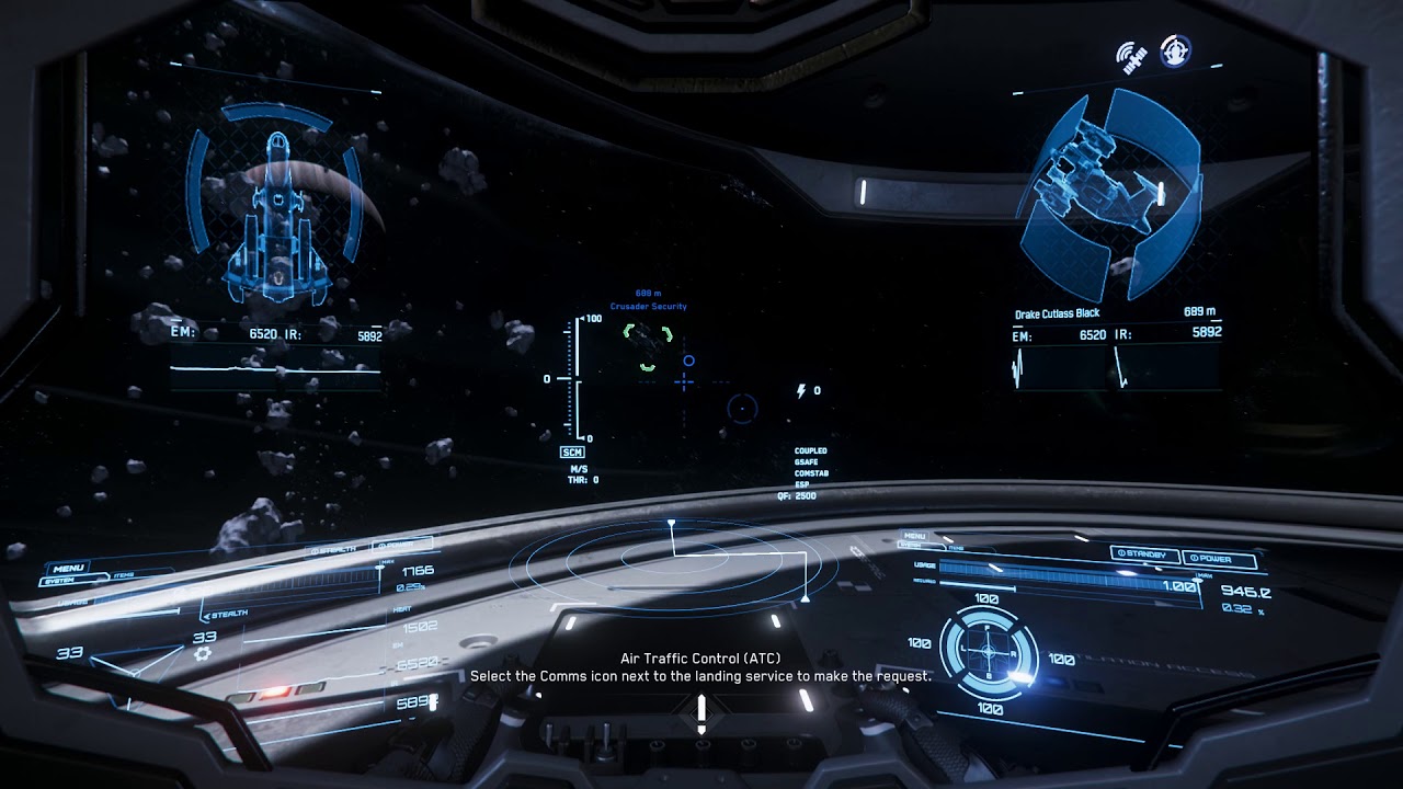Star Citizen ptu 3.3 crusader security