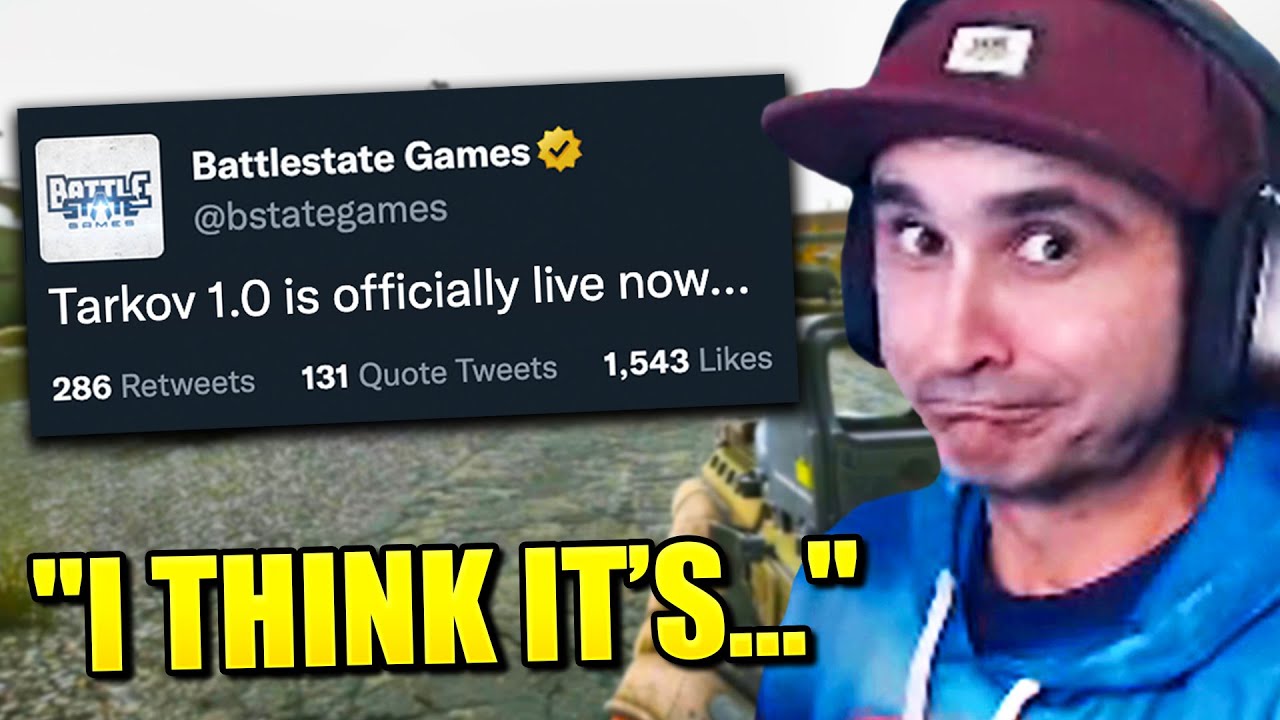 Summit1g Reacts to NEW Escape from Tarkov 1.0 Release