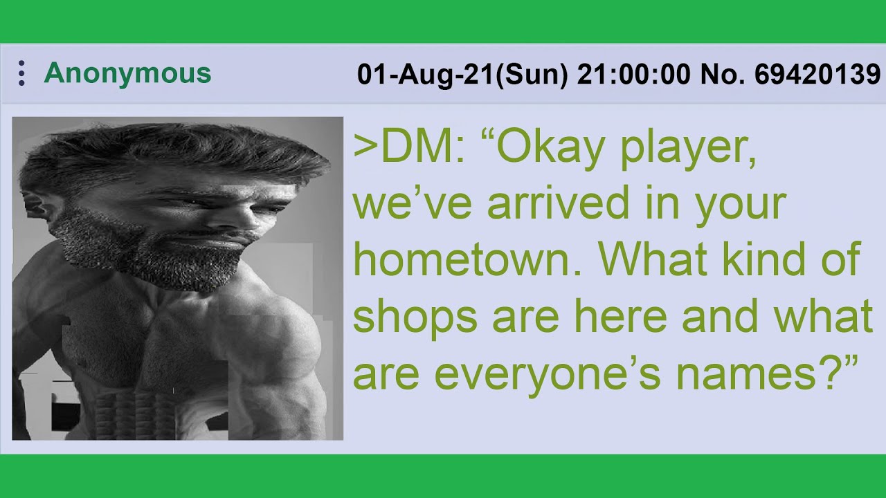 GigaChad plays D&D | r/DnDGreentext [#139]