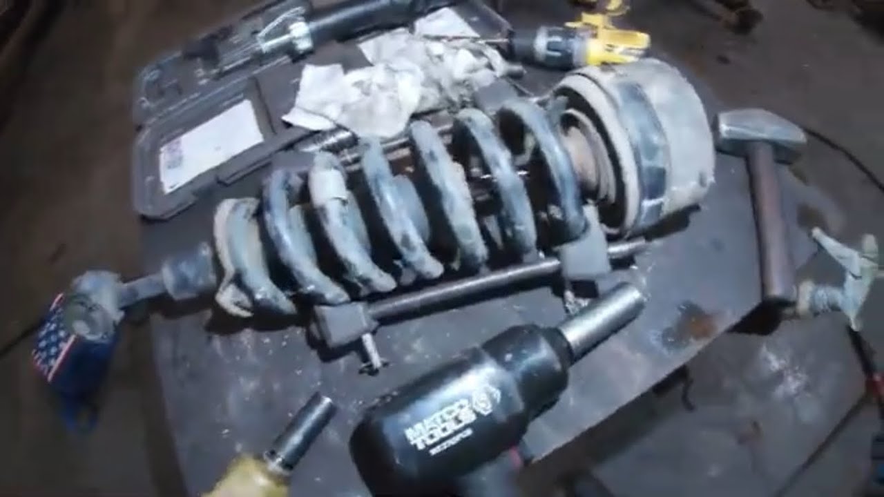 Como quitar  el resorte a los amortiguadores 2008  Ford F150