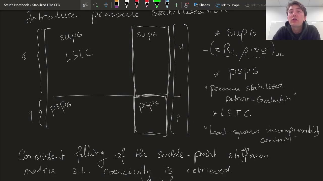 41 - Pressure stabilization - PSPG: Pressure Stabilized Petrov-Galerkin