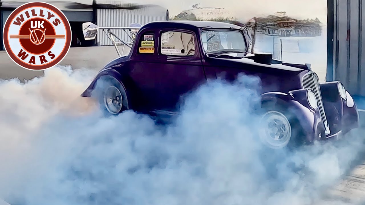 The Best And Fastest Willys in Europe, Willys Wars 9 At Dragstalgia 2023