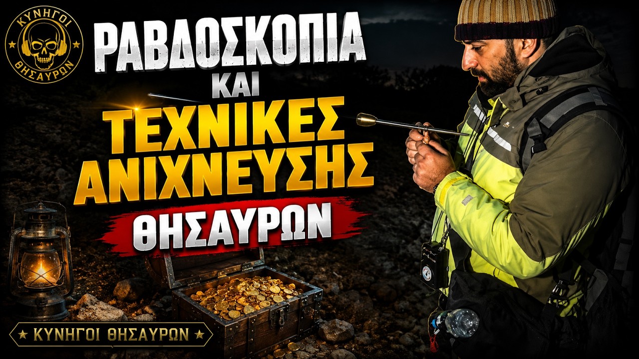 Ραβδοσκοπία και Τεχνικές Ανίχνευσης Θησαυρών από τον Αντώνη Βλάχο