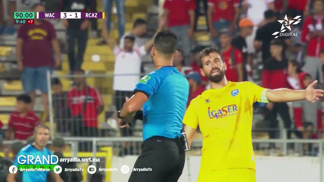 الوداد الرياضي يفوز على حساب ضيفه نهضة الزمامرة