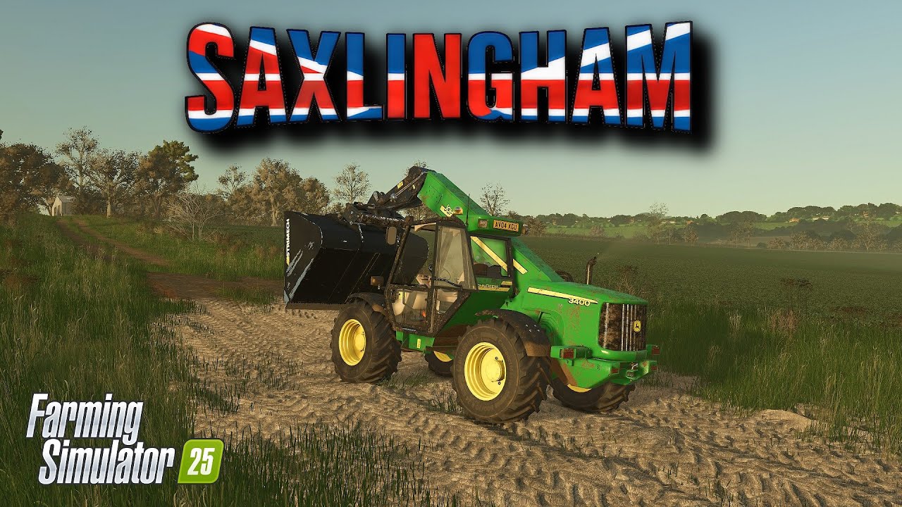 Winter Manure Spreading & Farm Track Repairs ! Ep15 | Saxlingham | Farming Simulator 25