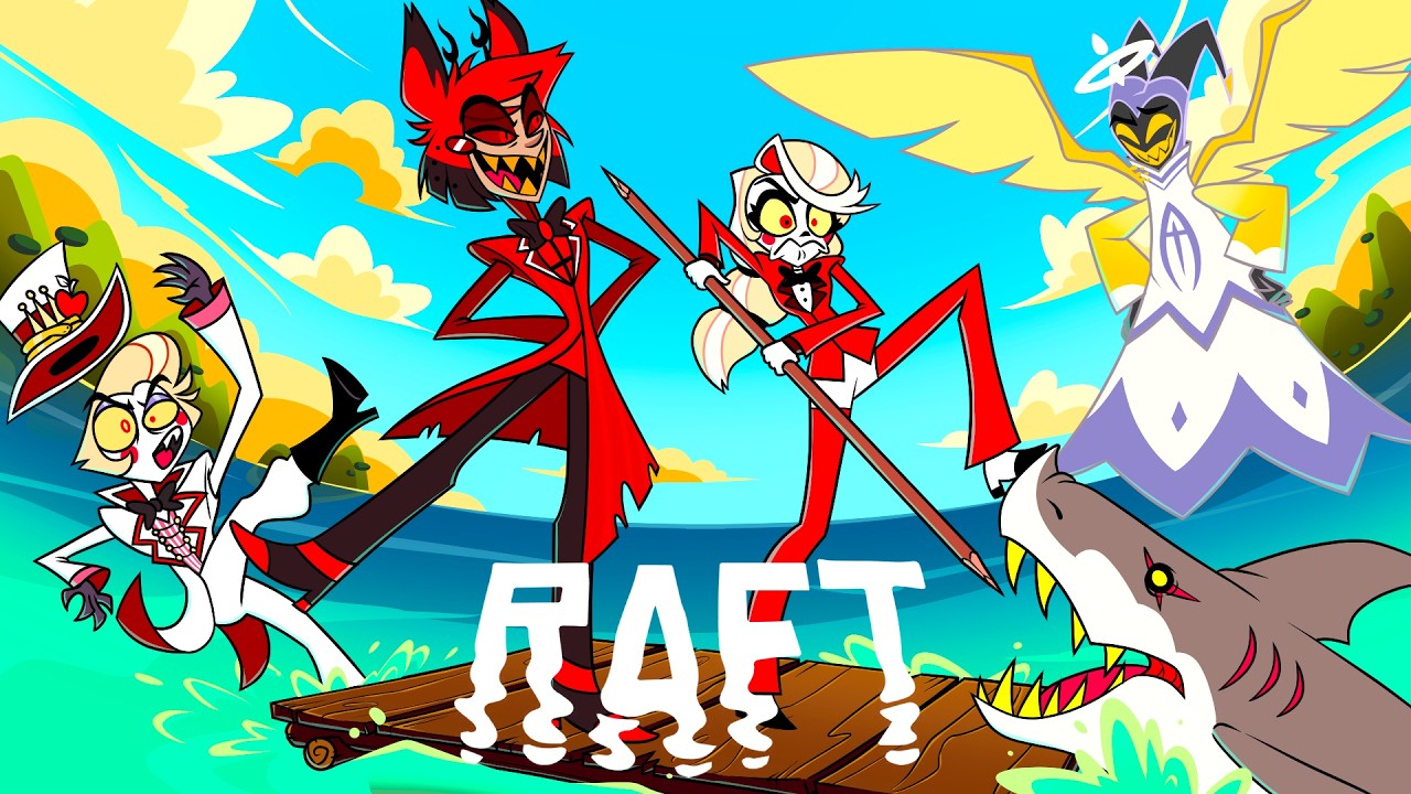 Hazbin Hotel is LOST at SEA on a RAFT