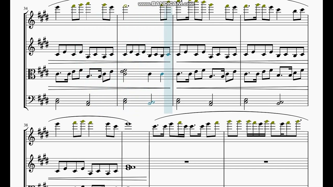 String Quartet: Cover of Monody by TheFatRat