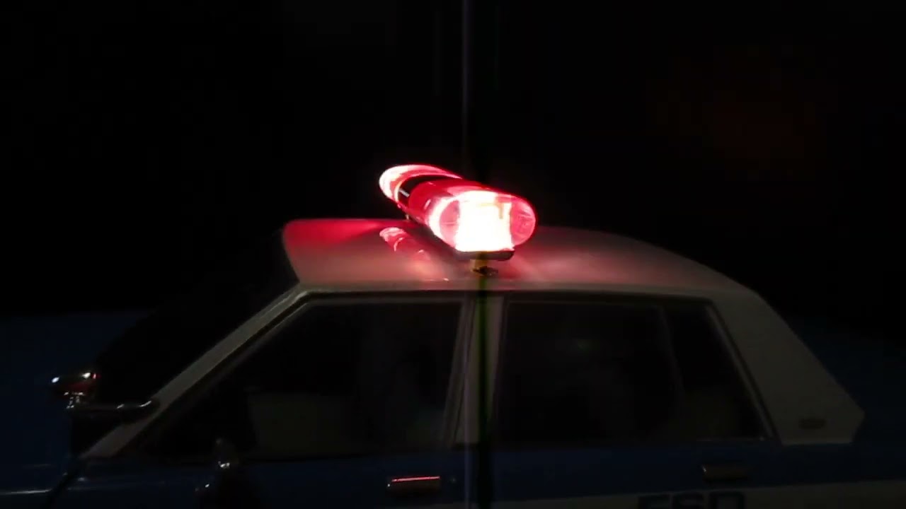 1/18 Chevrolet Caprice NYPD New York Police Model Custom Flashing LED Lightbar