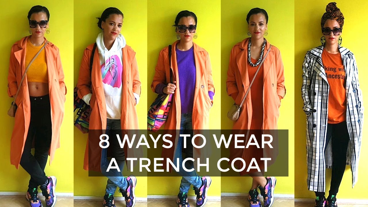 Recreating Pinterest Outfits | 1 Trench Coat, 8 Outfits | Capsule Wardrobe | JOYCY