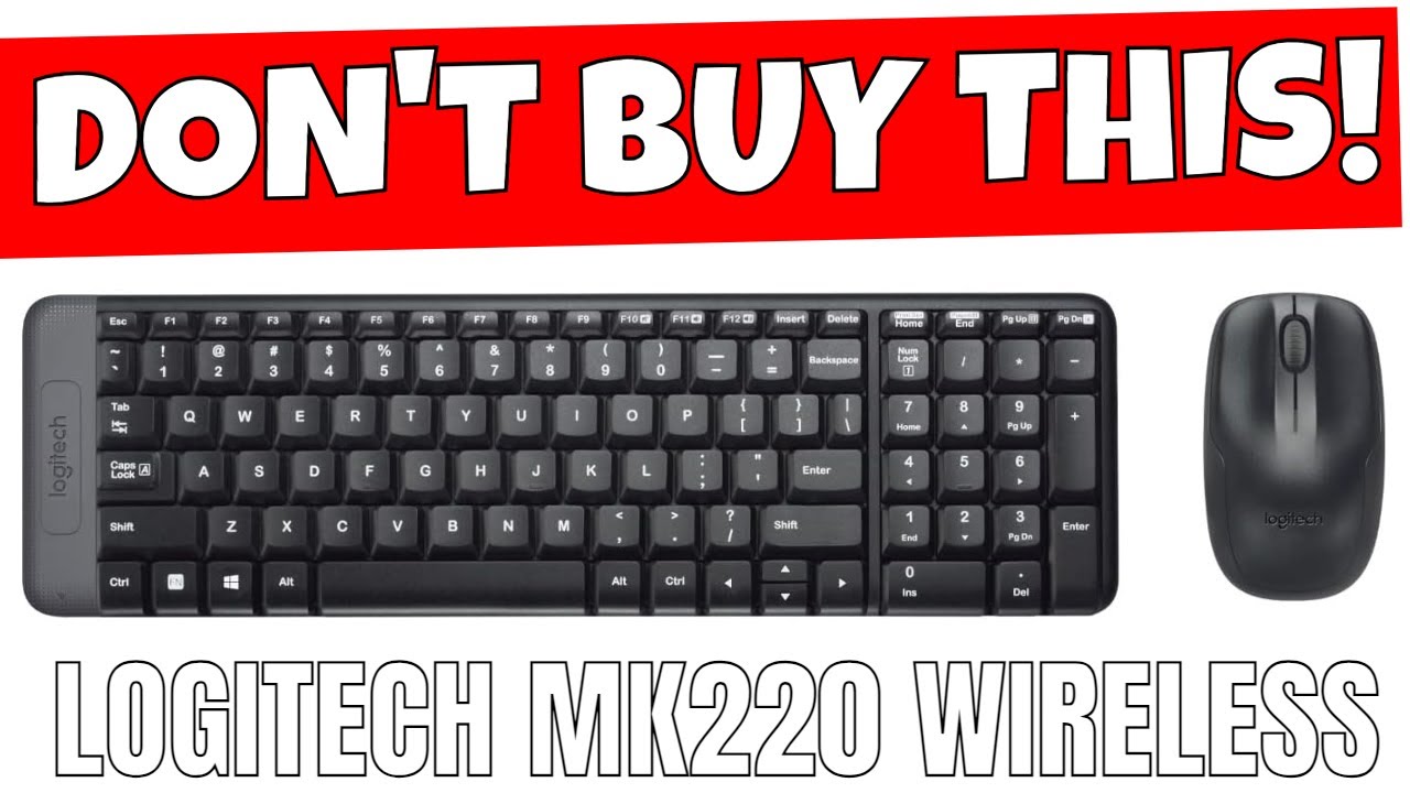 Logitech MK220 Wireless Keyboard & M150 Mouse Set Review - Get The MK295 Instead