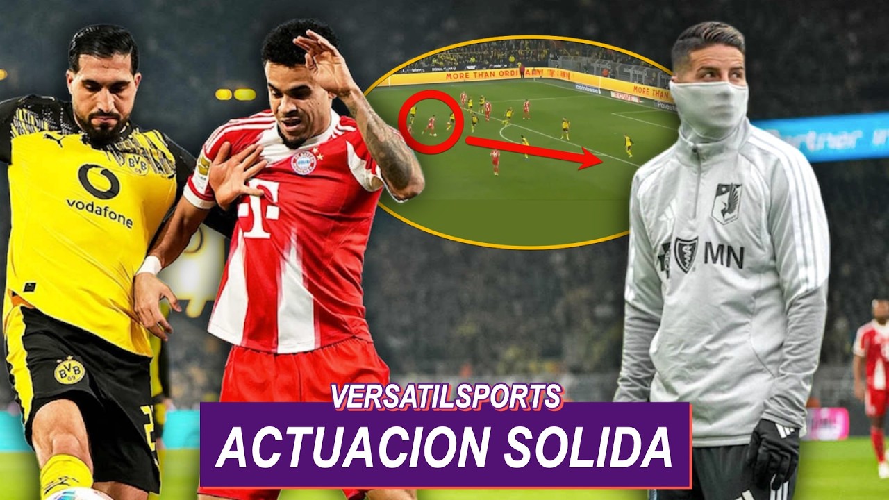 ACTUACION SOLIDA | PRENSA ALEMANA sobre PARTIDO de LUIS DIAZ | FRIOS con DEBUT de JAMES RODRIGUEZ