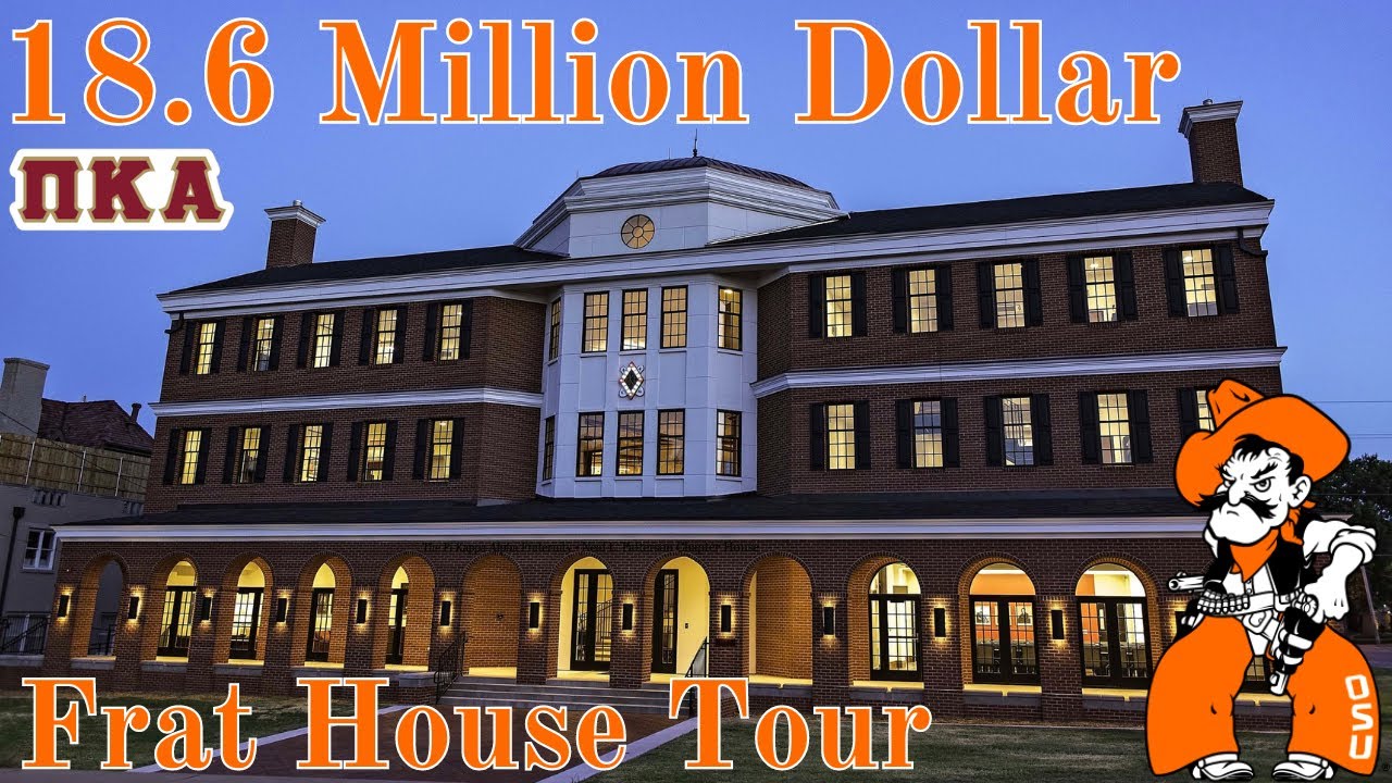 18.6 MILLION DOLLAR FRAT HOUSE TOUR | College Cribs