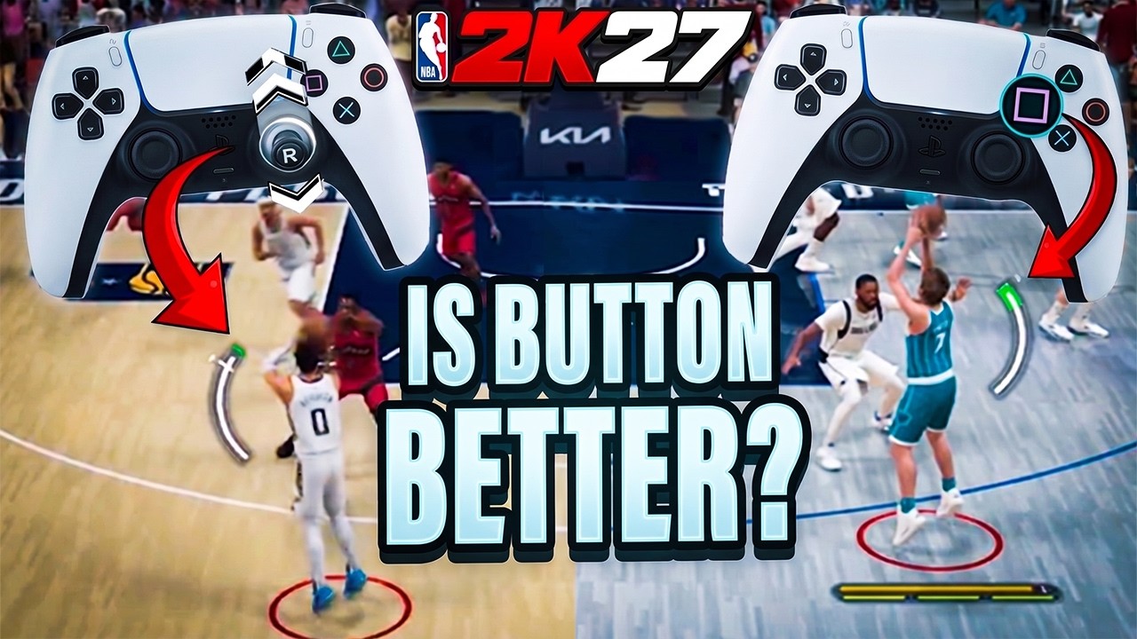 Что лучше: броски кнопкой или ритм-броски в NBA 2K27?