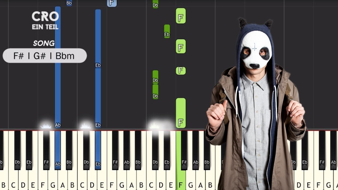 Cro Ein Teil Piano Tutorial